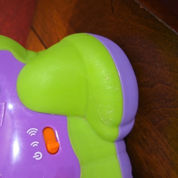 LeapFrog Lettersaurus Dinosaur Alphabet Learning Toy-ABCs-Colors-Music-see video - Picture 4 of 14